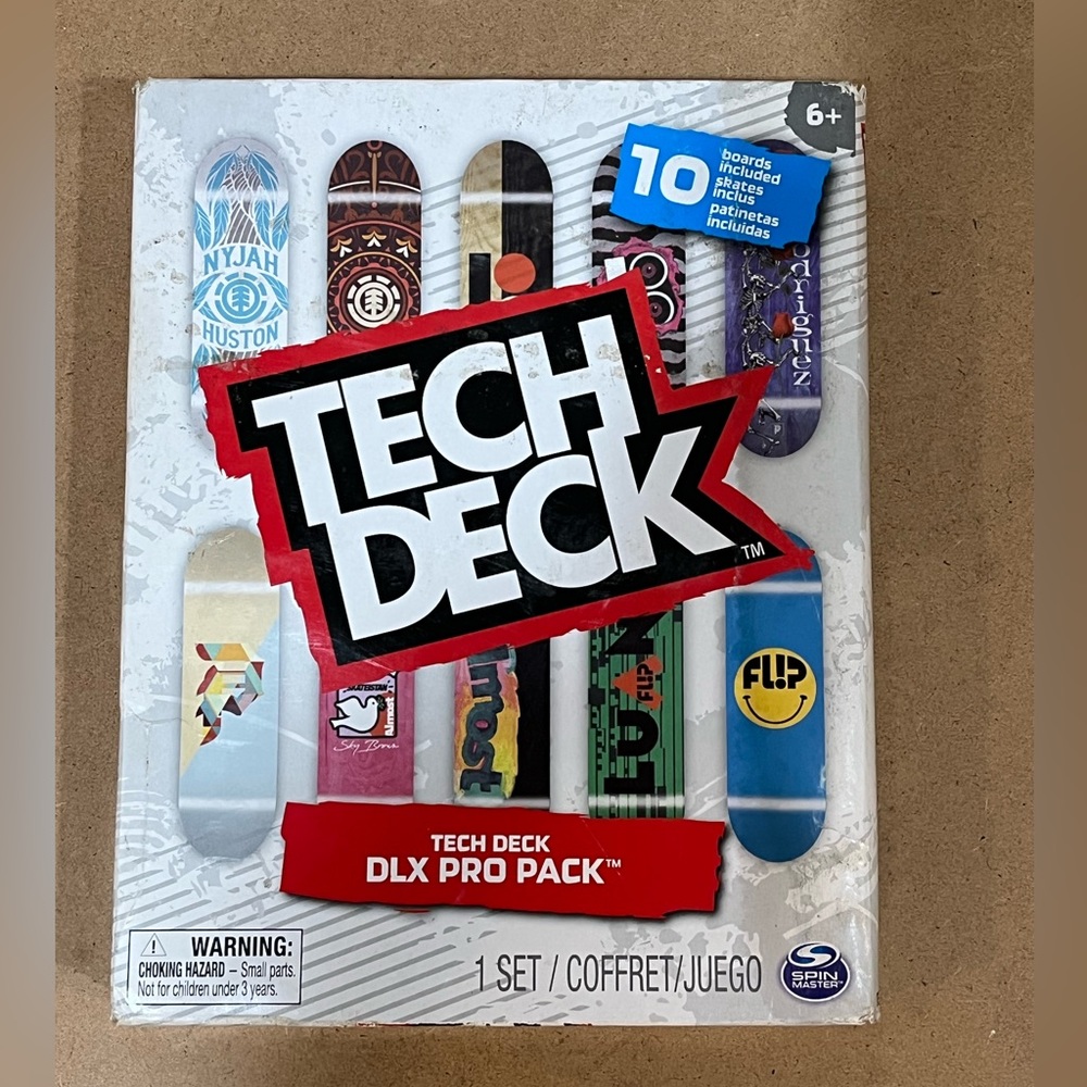 Tech deck DLX pro pack, set of 10 skateboards